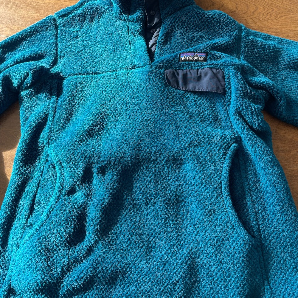 Patagonia Teal Fleece Jacket